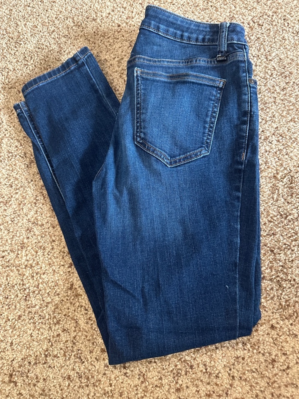LC Lauren Conrad Dark Blue crop Jeans